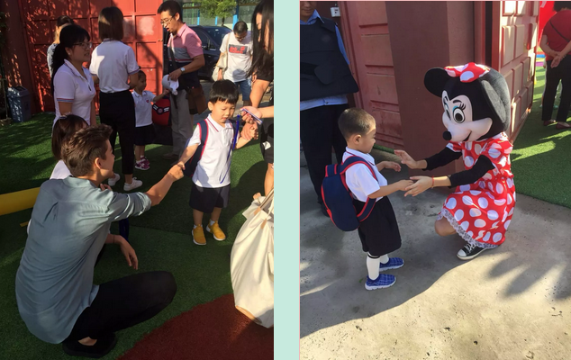 力邁中美國(guó)際學(xué)校幼兒園開學(xué)典禮