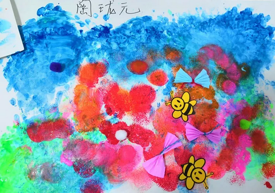 力邁烏魯木齊幼兒園親子體驗課我們|都是小藝術家