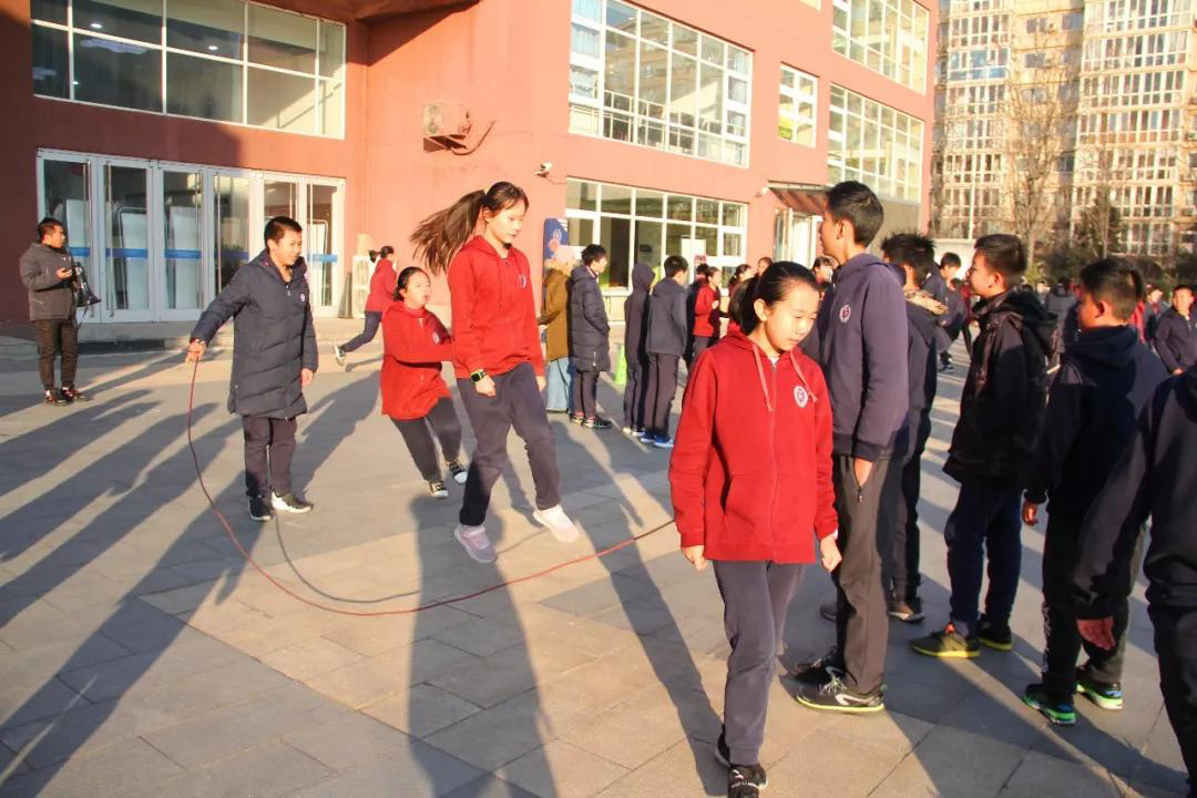 學(xué)得快樂，玩得開心/力邁中美國際學(xué)校課間操之跳繩比賽(圖11)