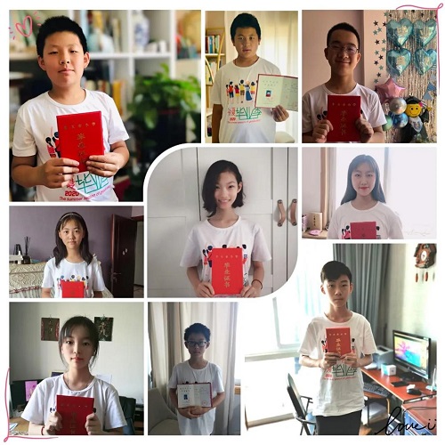 逐浪而行，致未來(lái)的你們/力邁中美學(xué)校小學(xué)2020屆6年級(jí)云端畢業(yè)典禮(圖10)