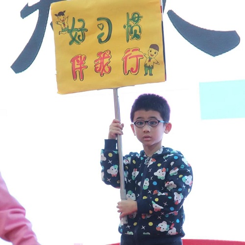 好習(xí)慣，伴我行 | 力邁中美國際學(xué)?？ㄎ奶匦W(xué)演講比賽(圖9)
