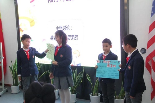 網(wǎng)絡(luò)時(shí)代，德法兼濟(jì)，凈化你我世界 | 力邁中美國(guó)際學(xué)校班會(huì)觀摩展示活動(dòng)(圖16)